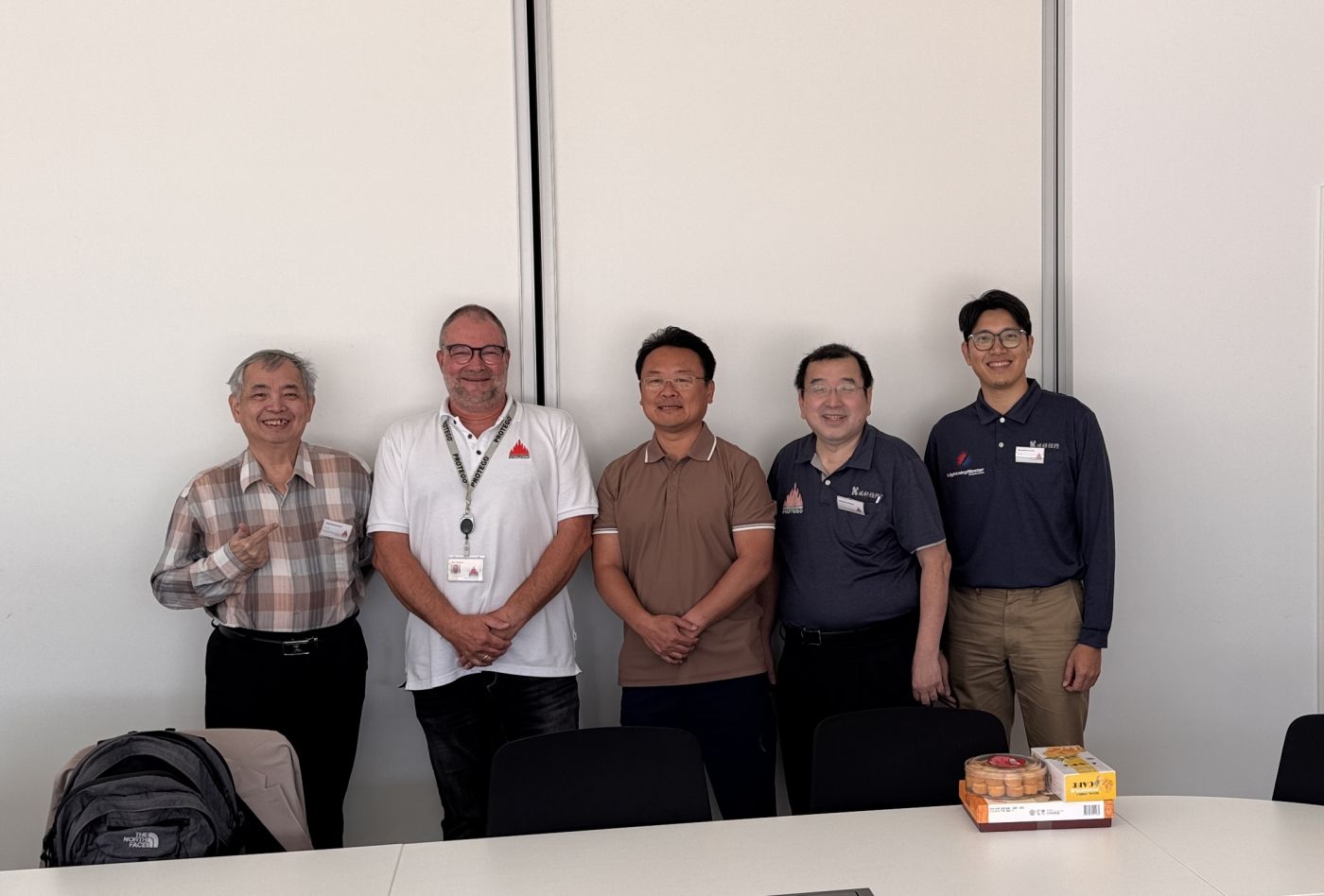 成祥技控專員抵達德國 Braunschweig PROTEGO Technology Center 原廠受訓